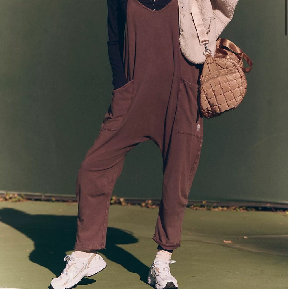 FP Movement, Free People Hot Shot Onsie in Plum